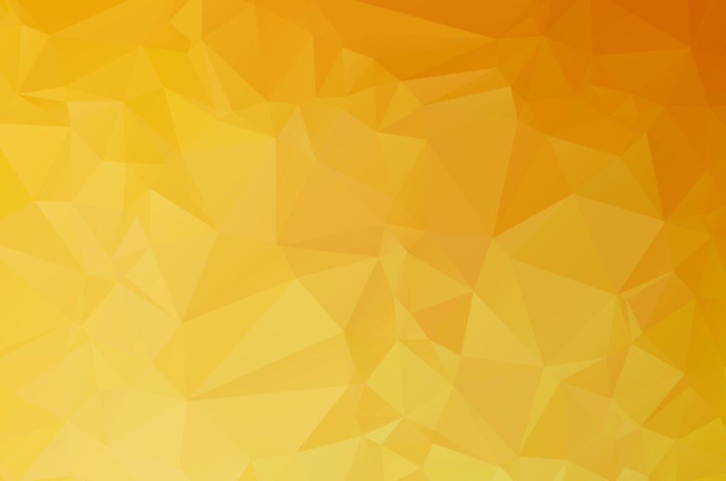 Gold Low poly crystal background. Polygon design pattern. Golden Low poly vector illustration, low polygon background. Free Vector and Free SVG