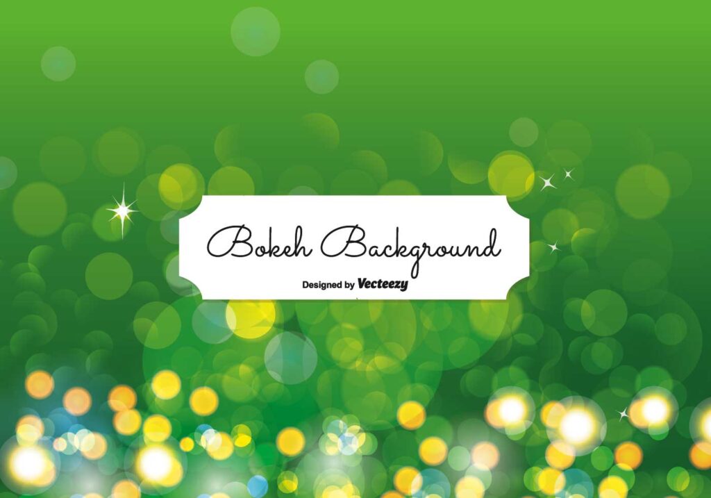 Abstract Bokeh Background Illustration Free Vector and Free SVG