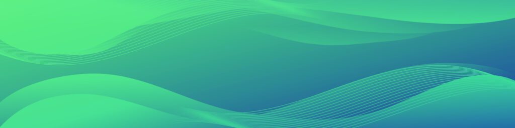 Abstract Green Fluid Wave Banner Template Free Vector