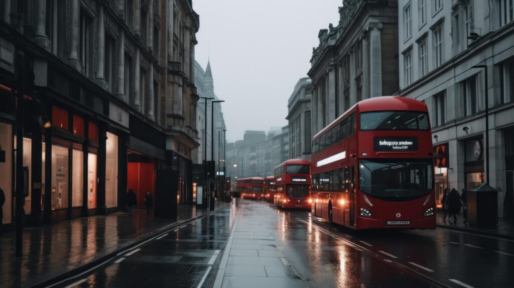 London street background. Illustration Stock Free