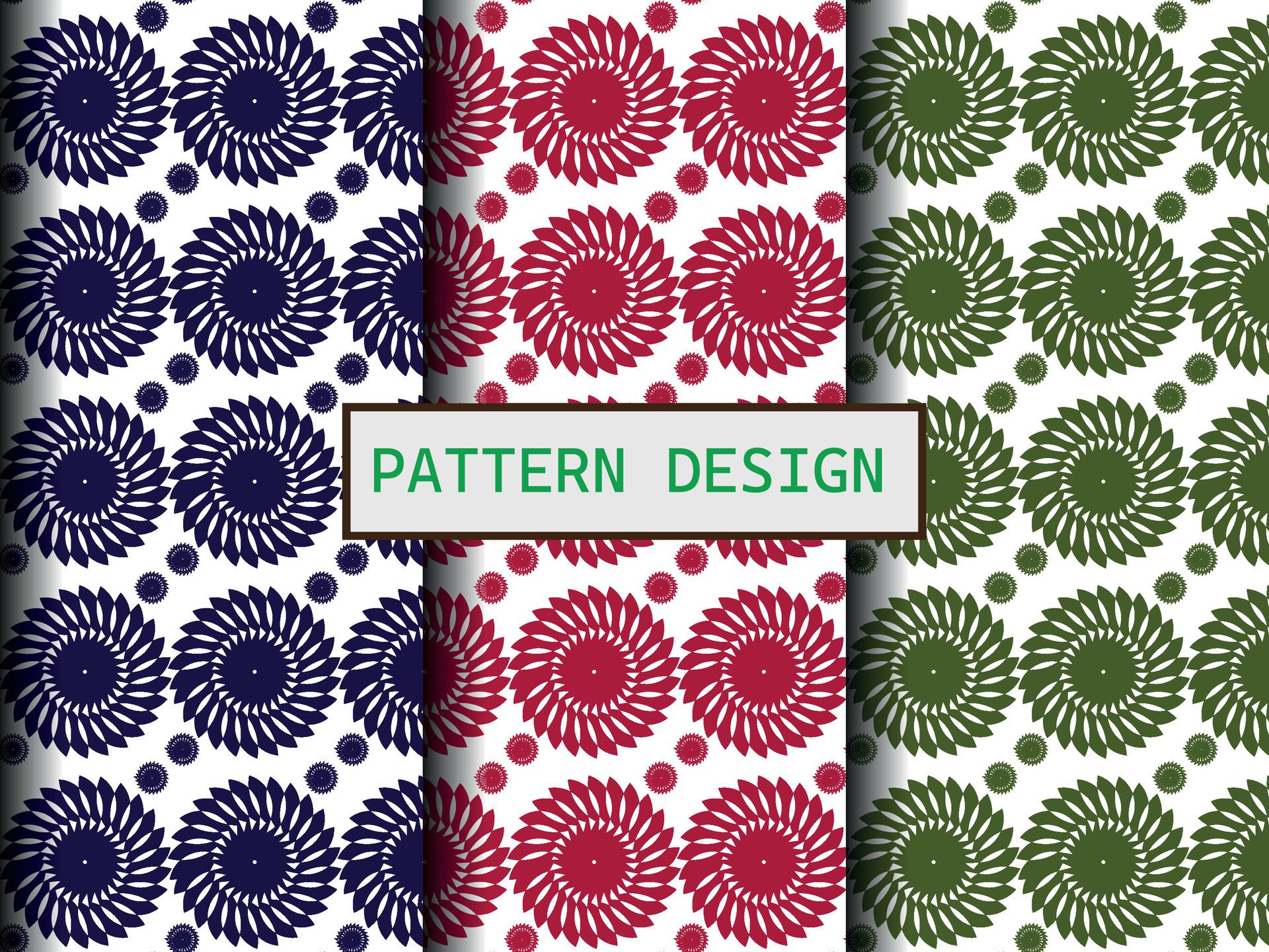 seamless vector Pattern Design Free Vector