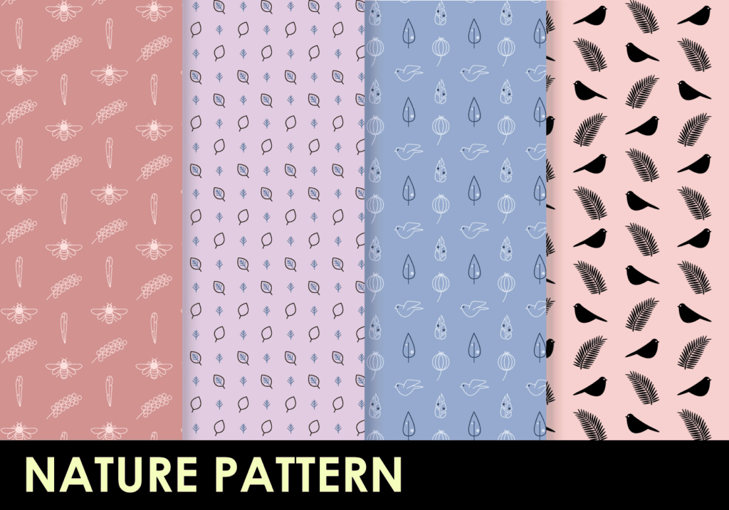 Free Nature Pattern Vector Free Vector and Free SVG