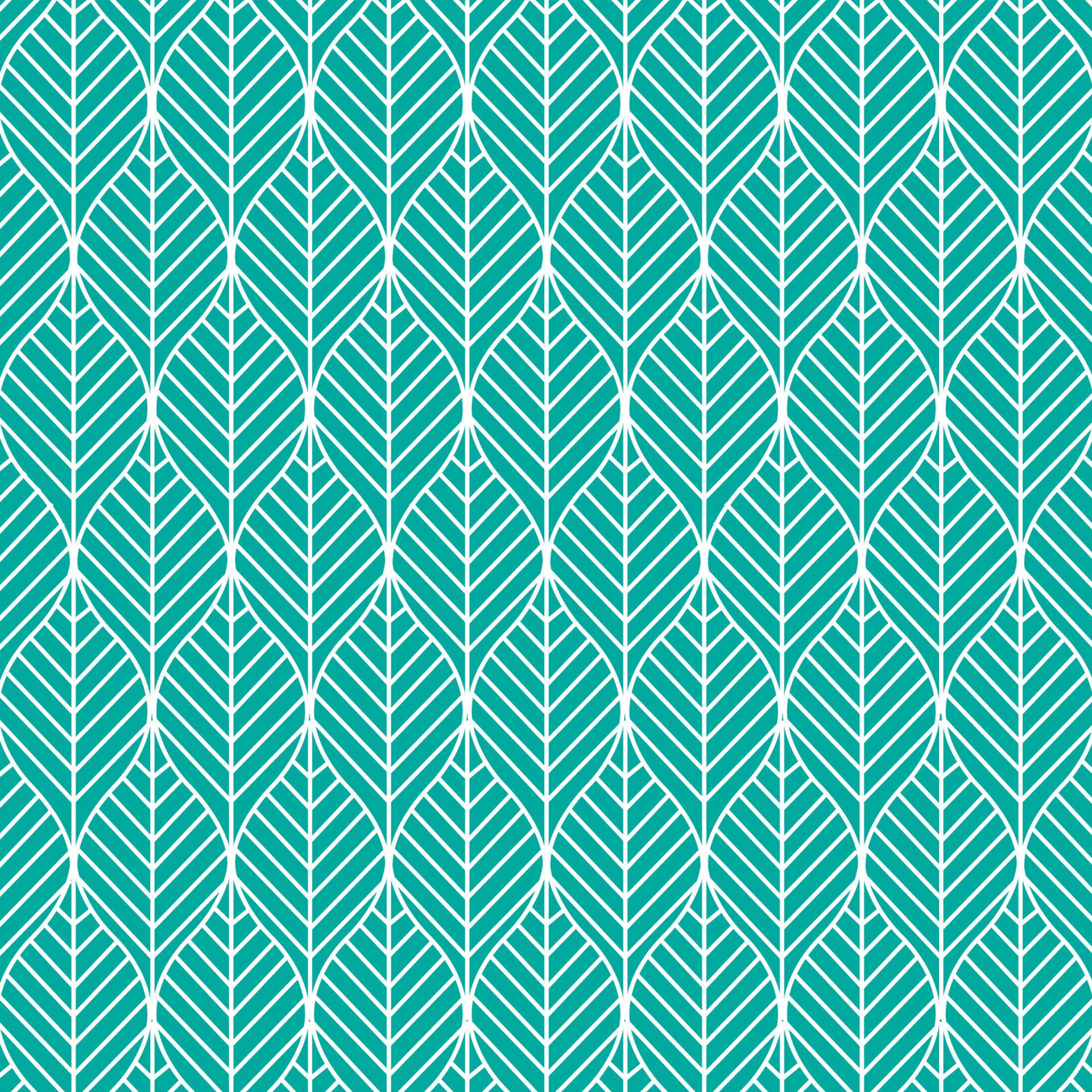 Seamless leaves pattern ornament pattern vector background Free Vector