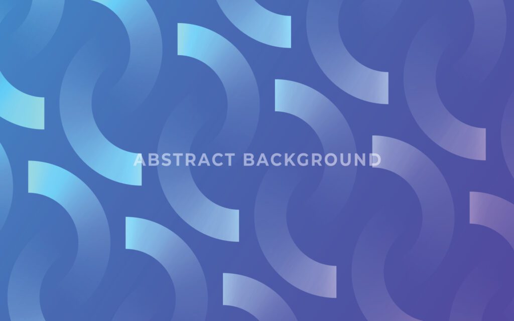 Abstract modern colorful gradient blue background with geometric circle shape Free Vector