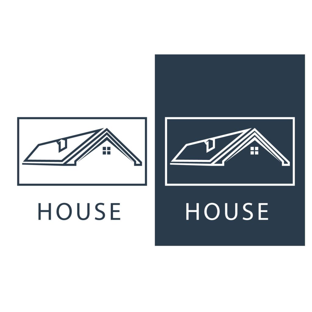 House logo and symbol vector image Stock Free