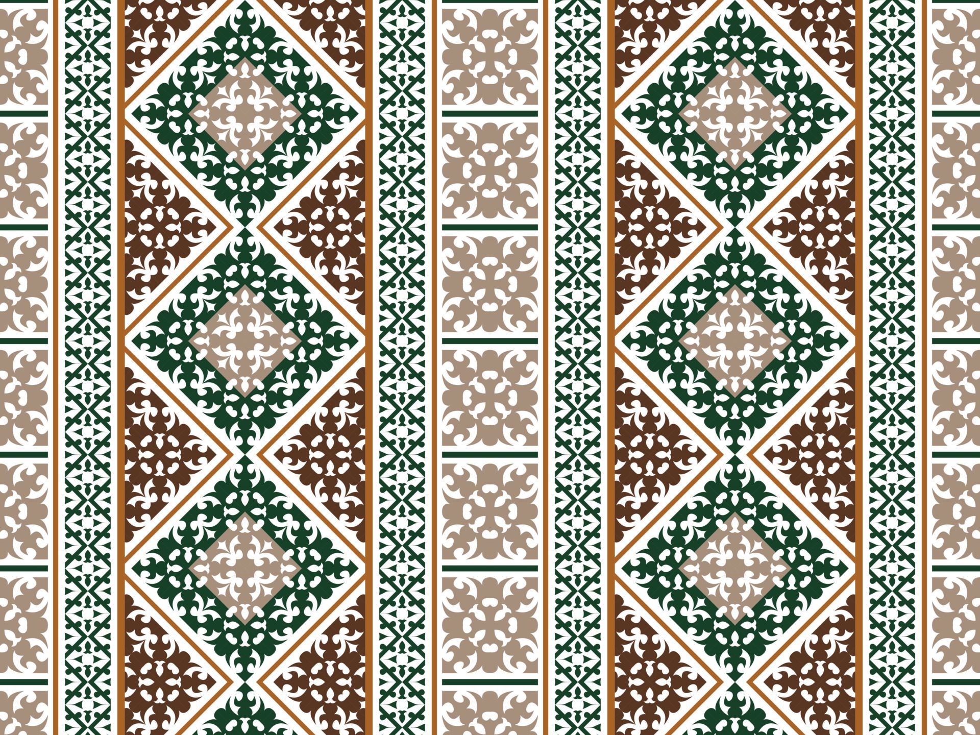 elegant ethnic pattern background Free Vector