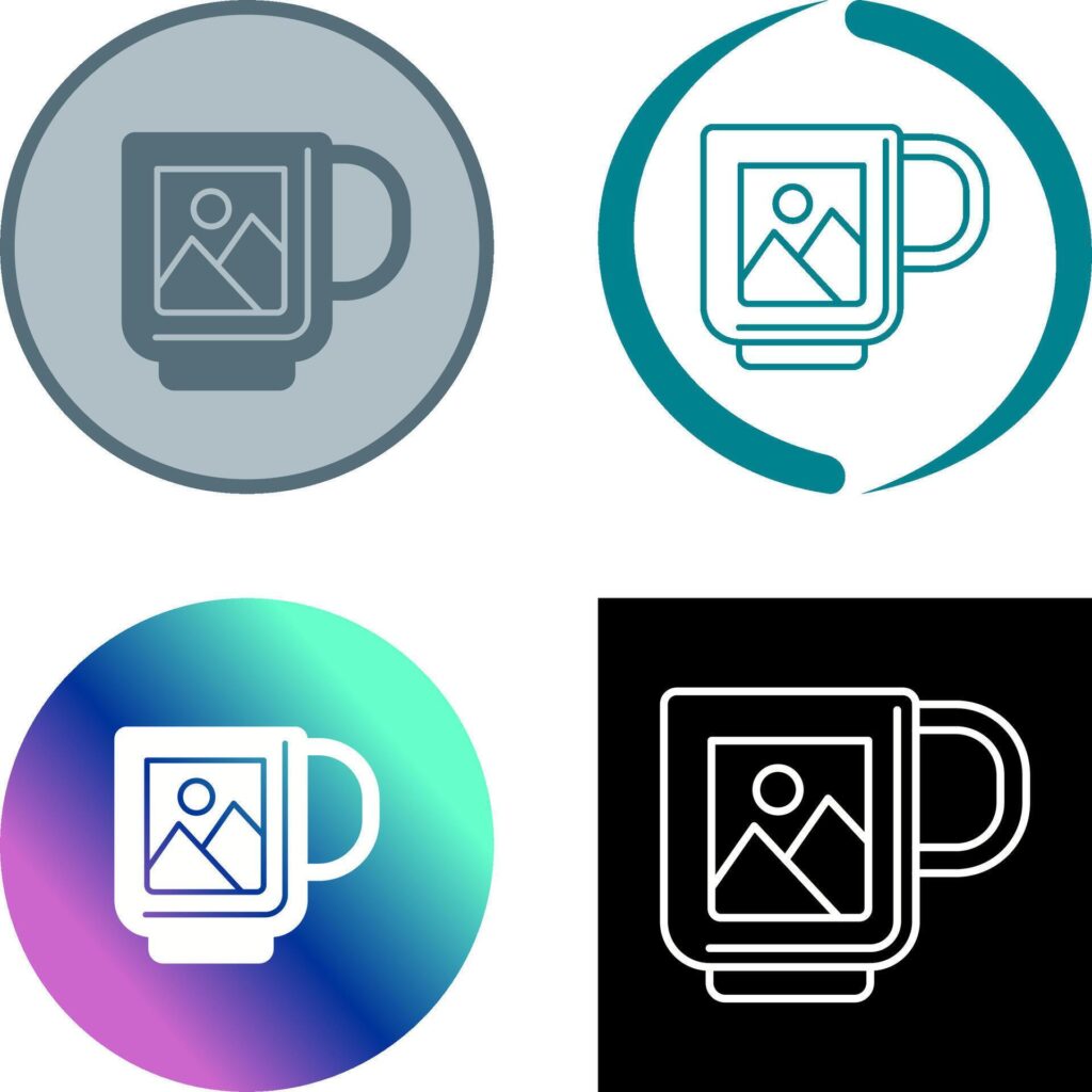 Mug Icon Design Stock Free