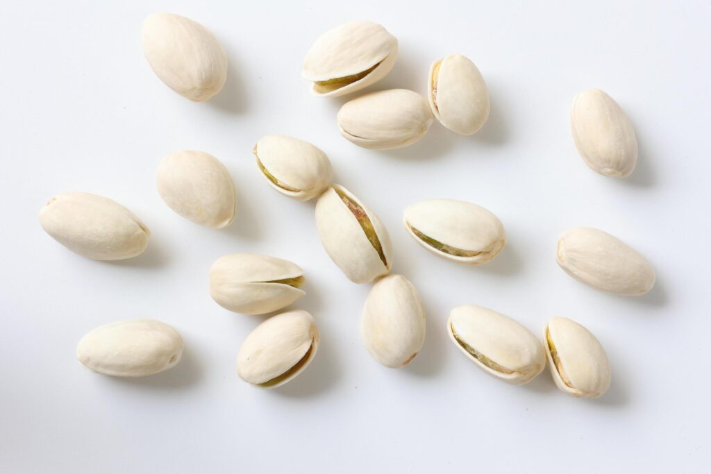 Pistachio nut isolated on white background Stock Free