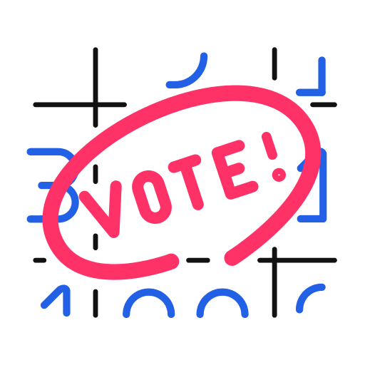 Vote, schedule illustration