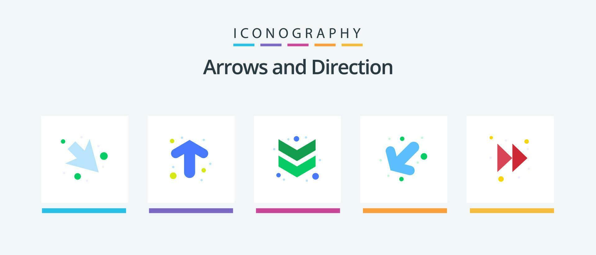 Arrow Flat 5 Icon Pack Including . right. chevron. forward. left. Creative Icons Design Stock Free