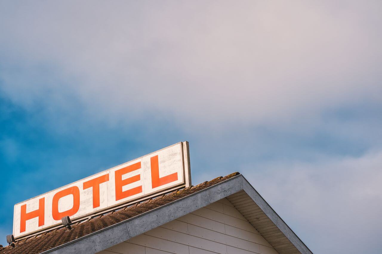 Retro Hotel Sign Stock Free