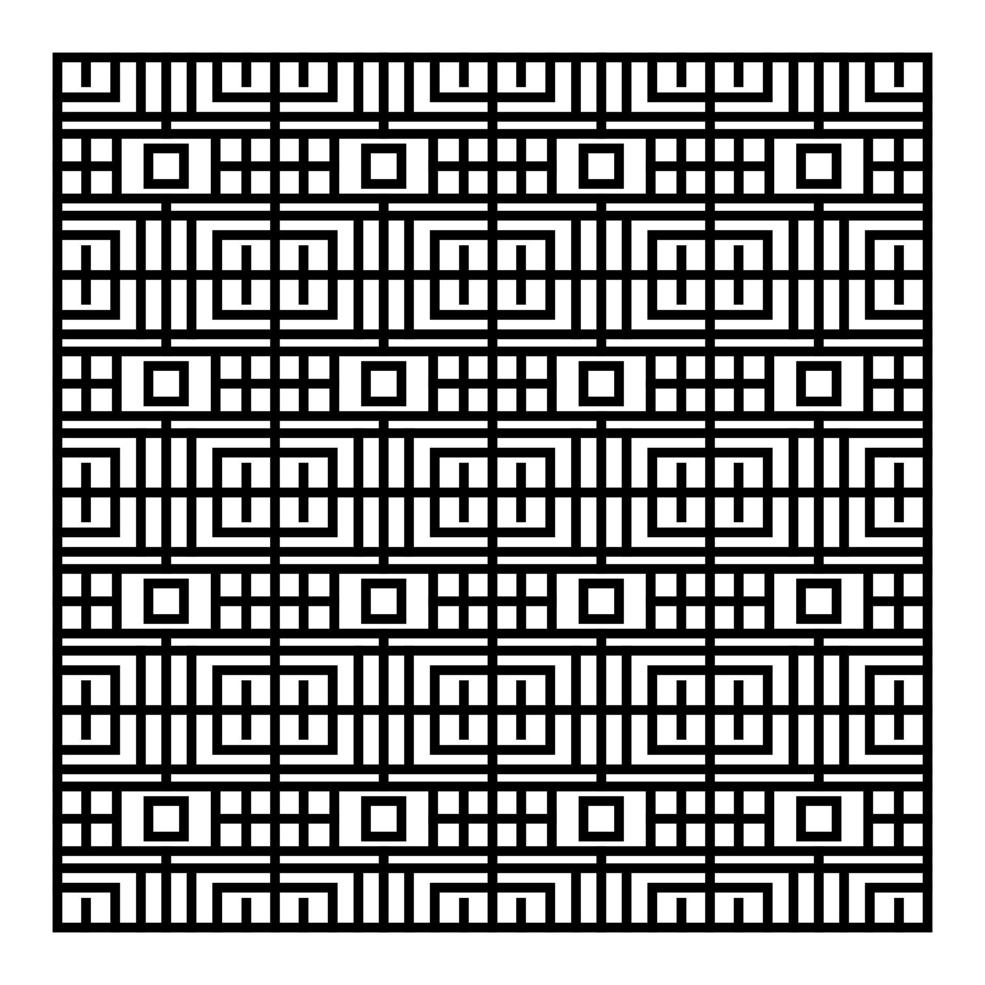 abstract black line pattern vector Free Vector