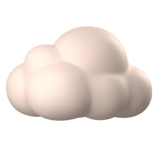 App, storage, weather 3D illustration