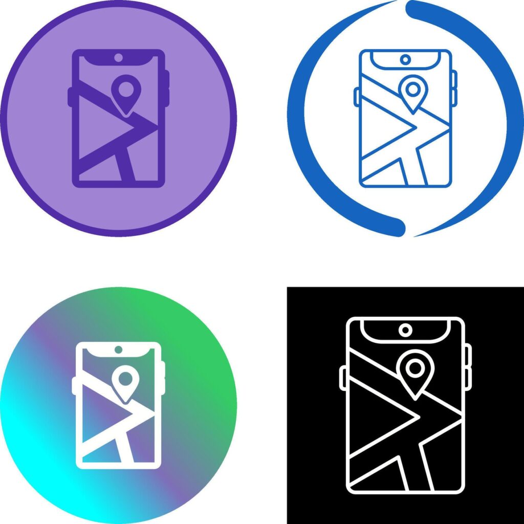 Gps Icon Design Stock Free