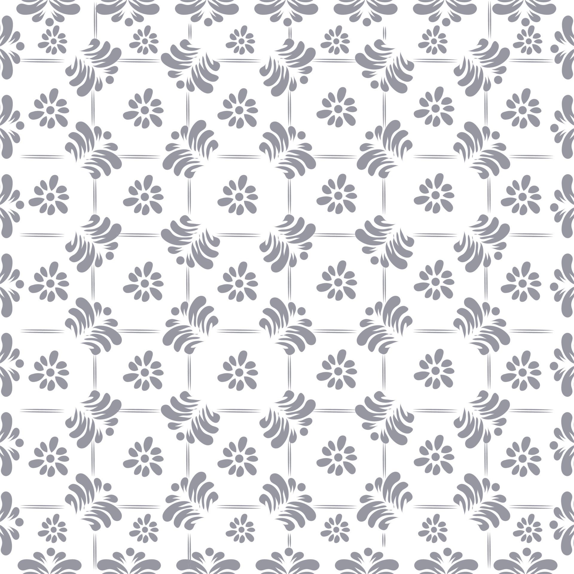 Floral Vintage seamless mandala pattern. Geometric texture vector in illustration Free Vector