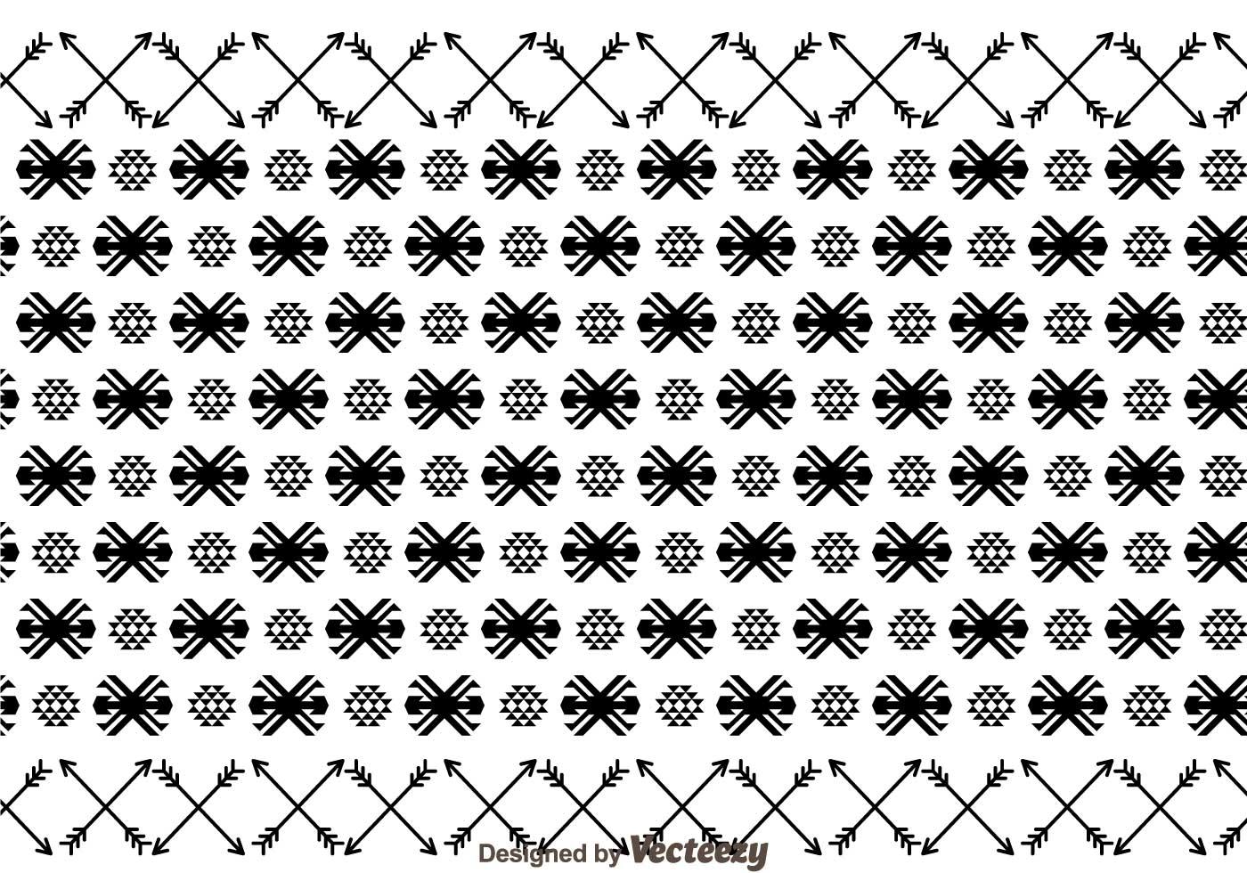 Aztec Ornament And Arrow Pattern Stock Free and Free SVG