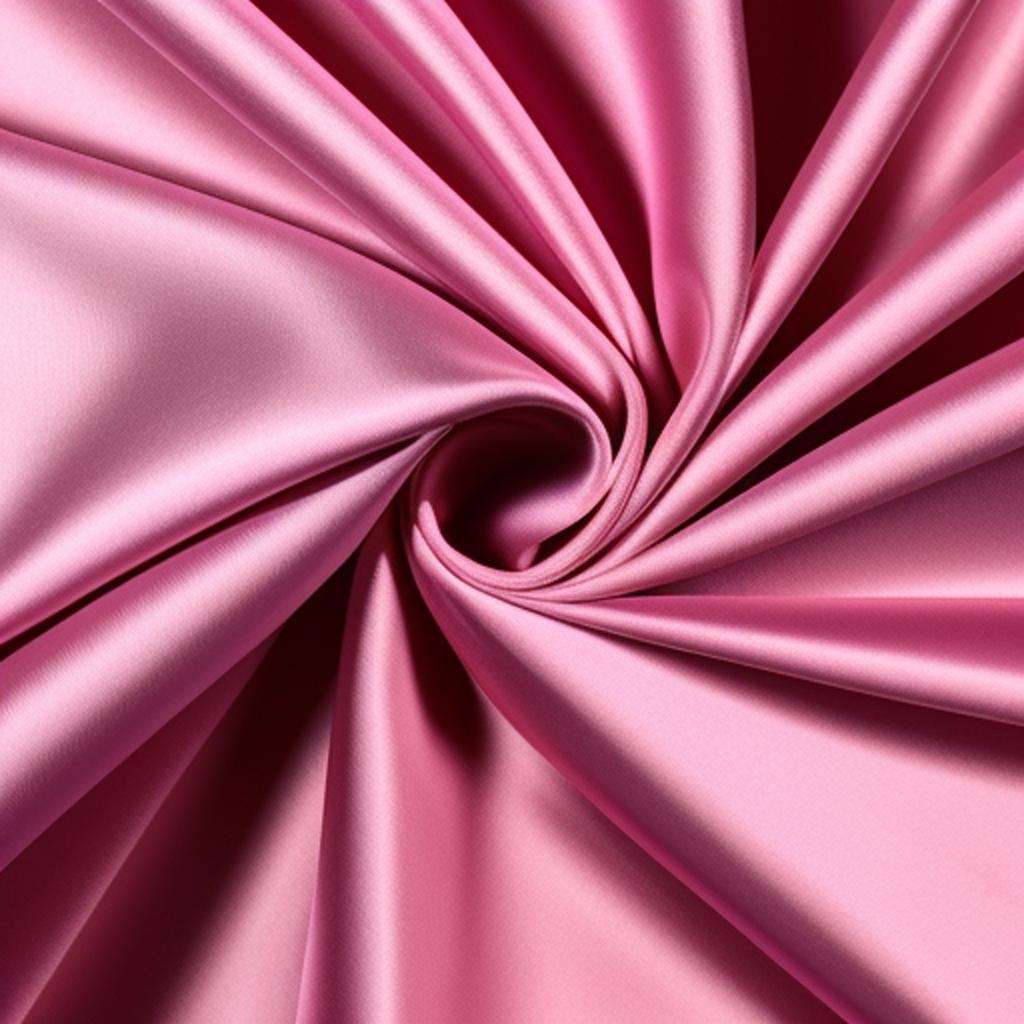 Pink silk material by by @ai_generated