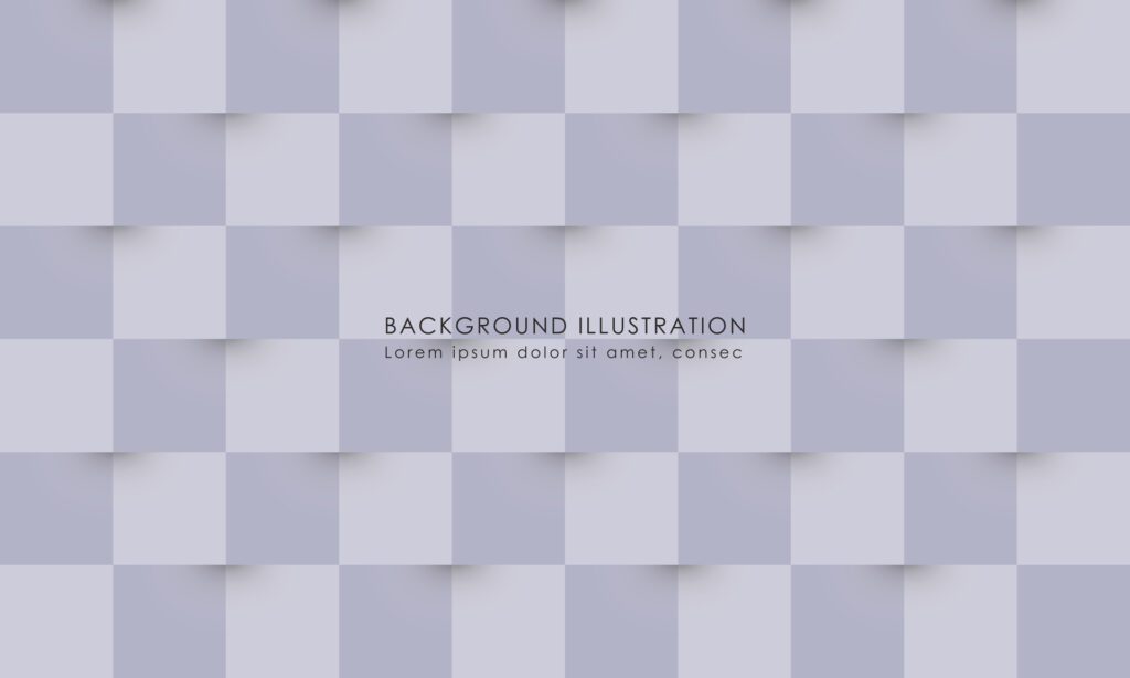 Geometric Abstract Background of Grey Box 3D Realistic Copy Space Area EPS 10 Free Vector