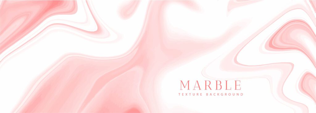 Abstract marble texture banner template design Free Vector