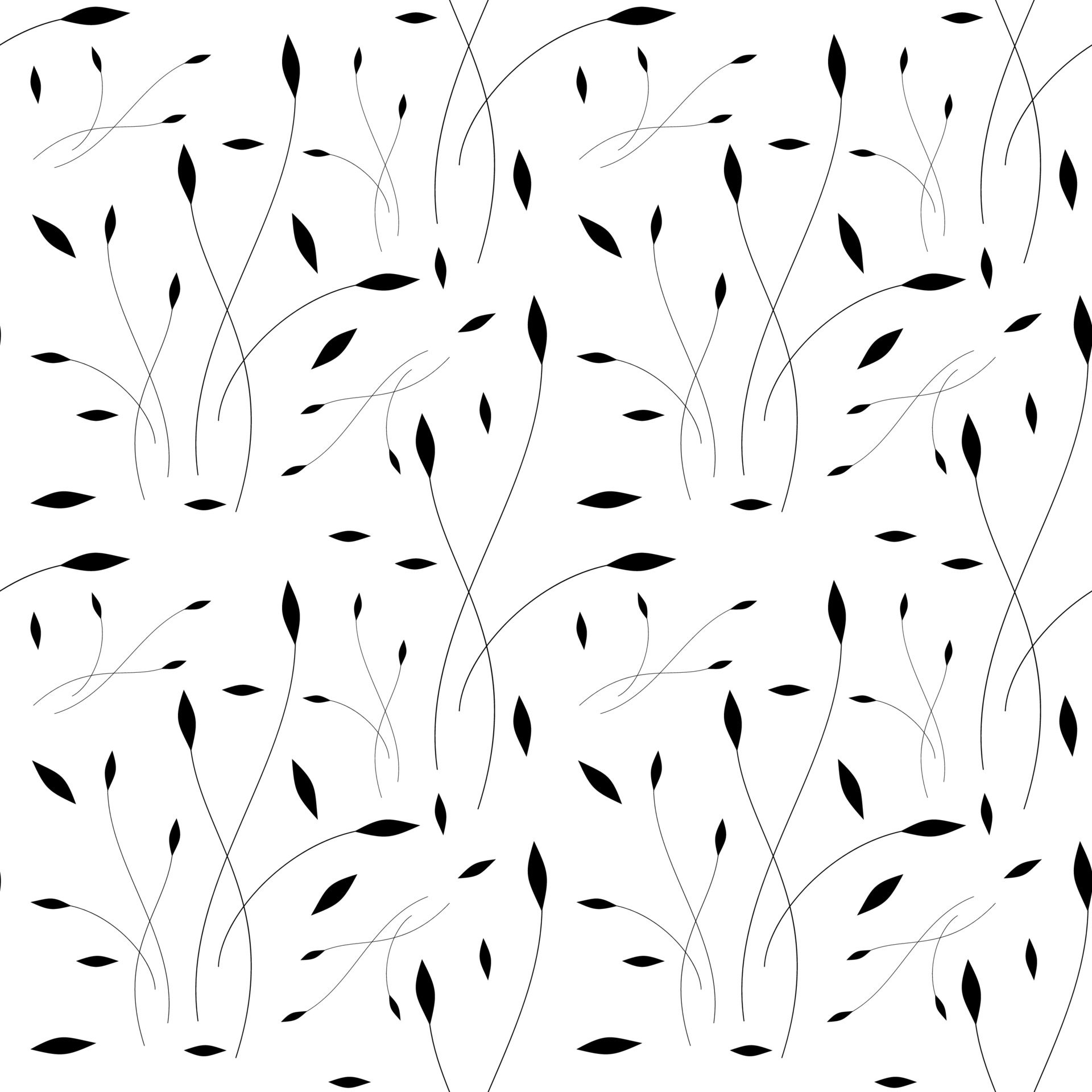 graceful twig sophisticated seamless pattern for textiles Free Vector