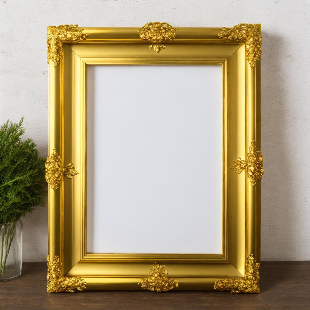 Golden frame by @gulshan961kumar by @ai_generated