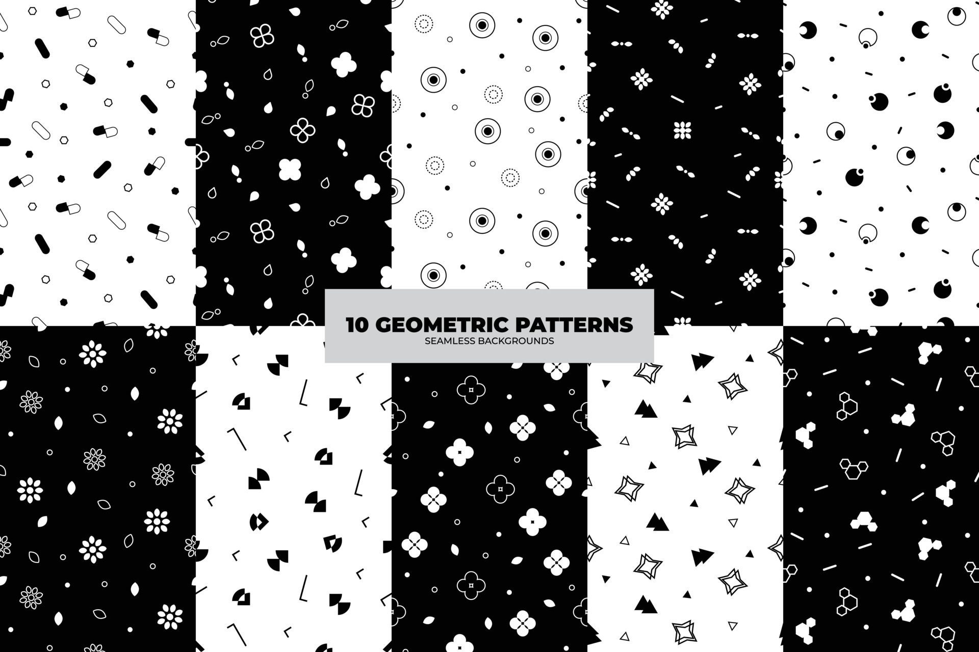 Geometric Background Set Free Vector