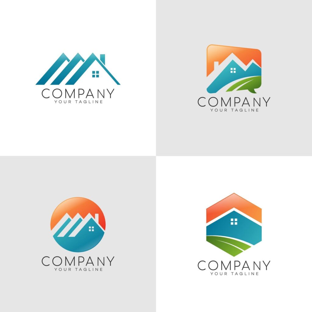 Real Estate Logo Stock Free