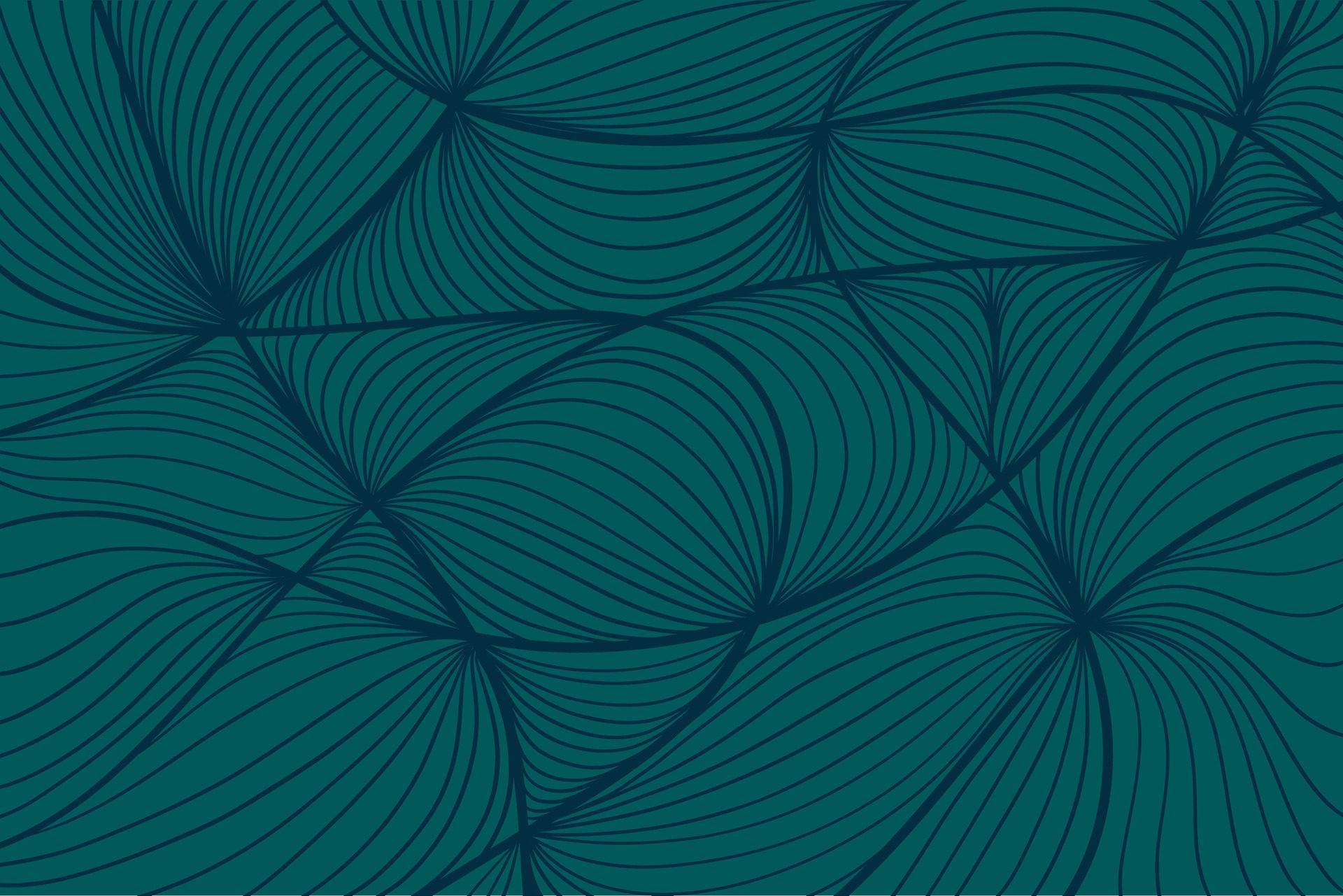 Abstract green background vector. Line pattern Vector illustration. Free Vector