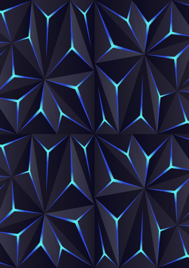 Abstract dark polygon background with light effect Free Vector and Free SVG