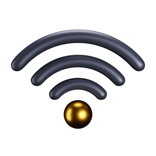 Wifi 3D illustration