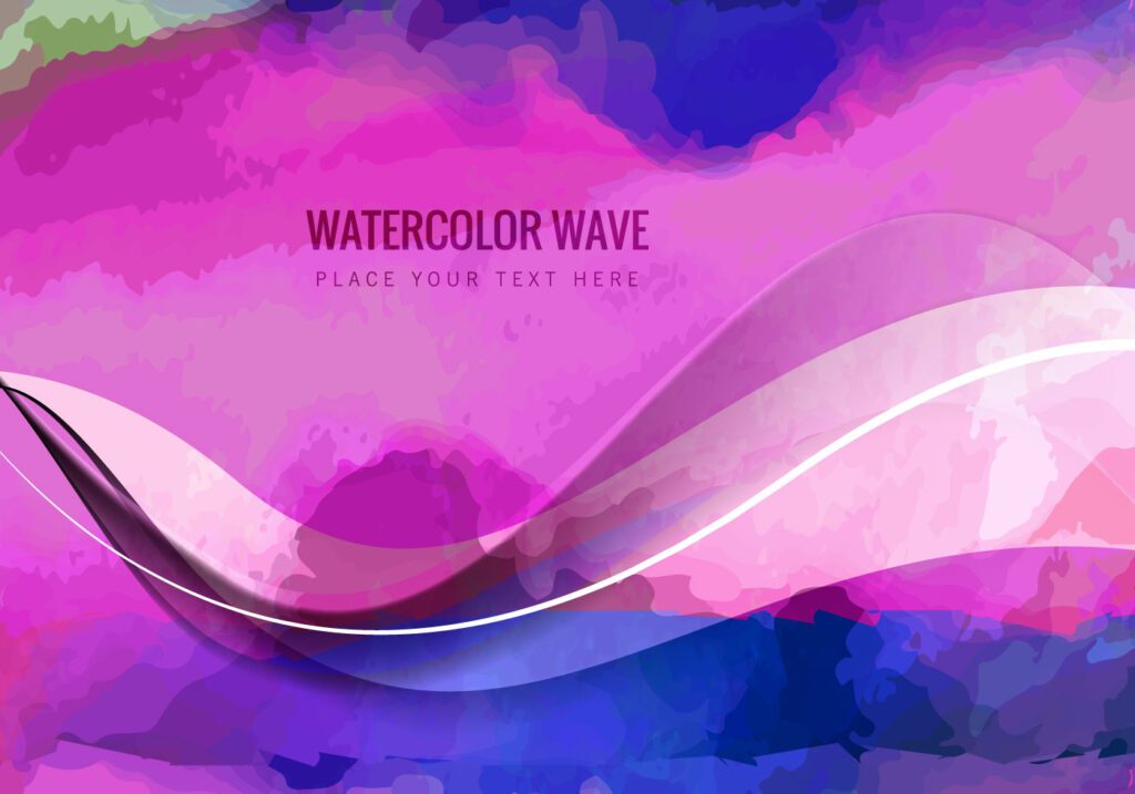 Abstract Watercolor Background Free Vector and Free SVG