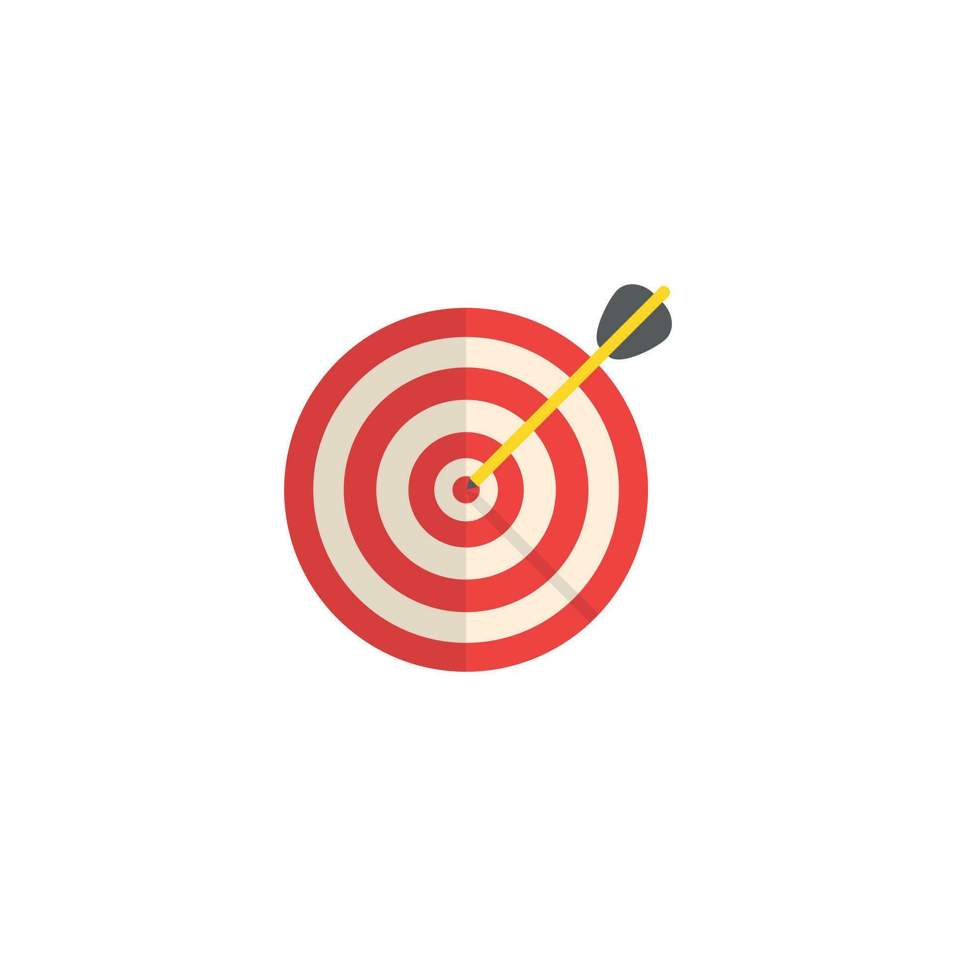 target icon with arrow Stock Free