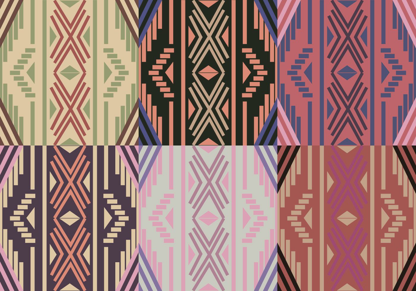 Boho Pattern Geometric Background Free Vector and Free SVG