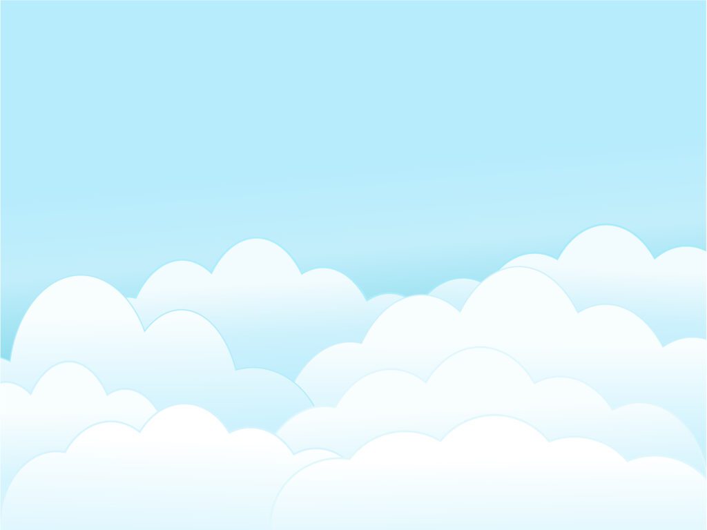 paper clouds sky background Free Vector