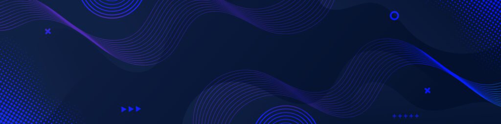 Abstract Blue Fluid Wave Banner Template Free Vector