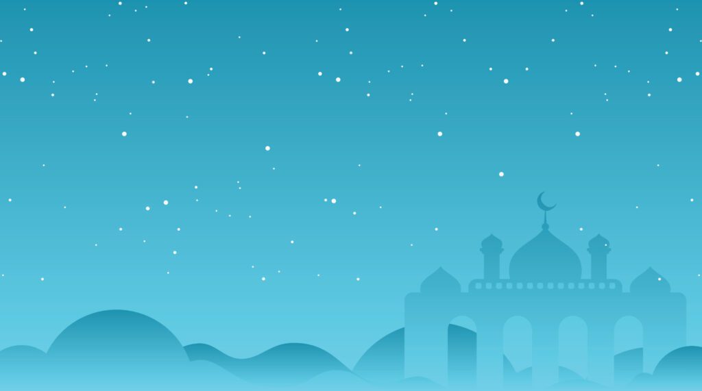 Islamic Background Design. Ramadan Kareem Background. Eid Mubarak Background Free Vector