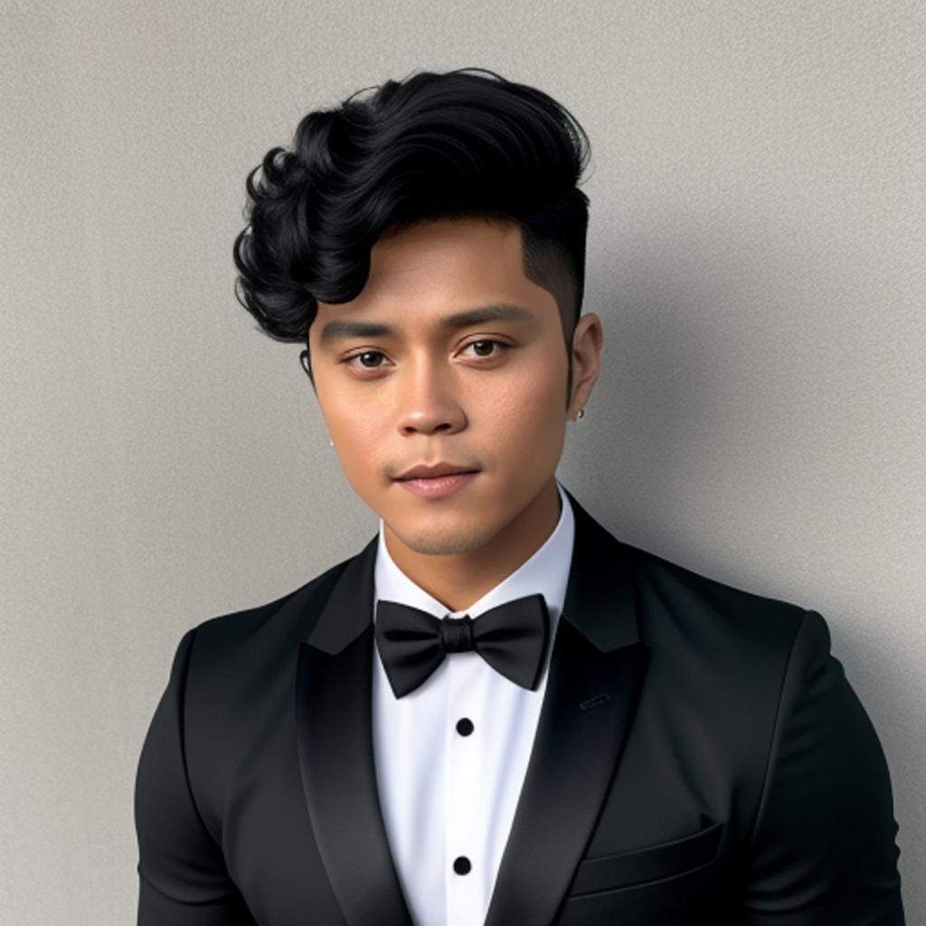 Filipino bruno mars look by @ai_generated