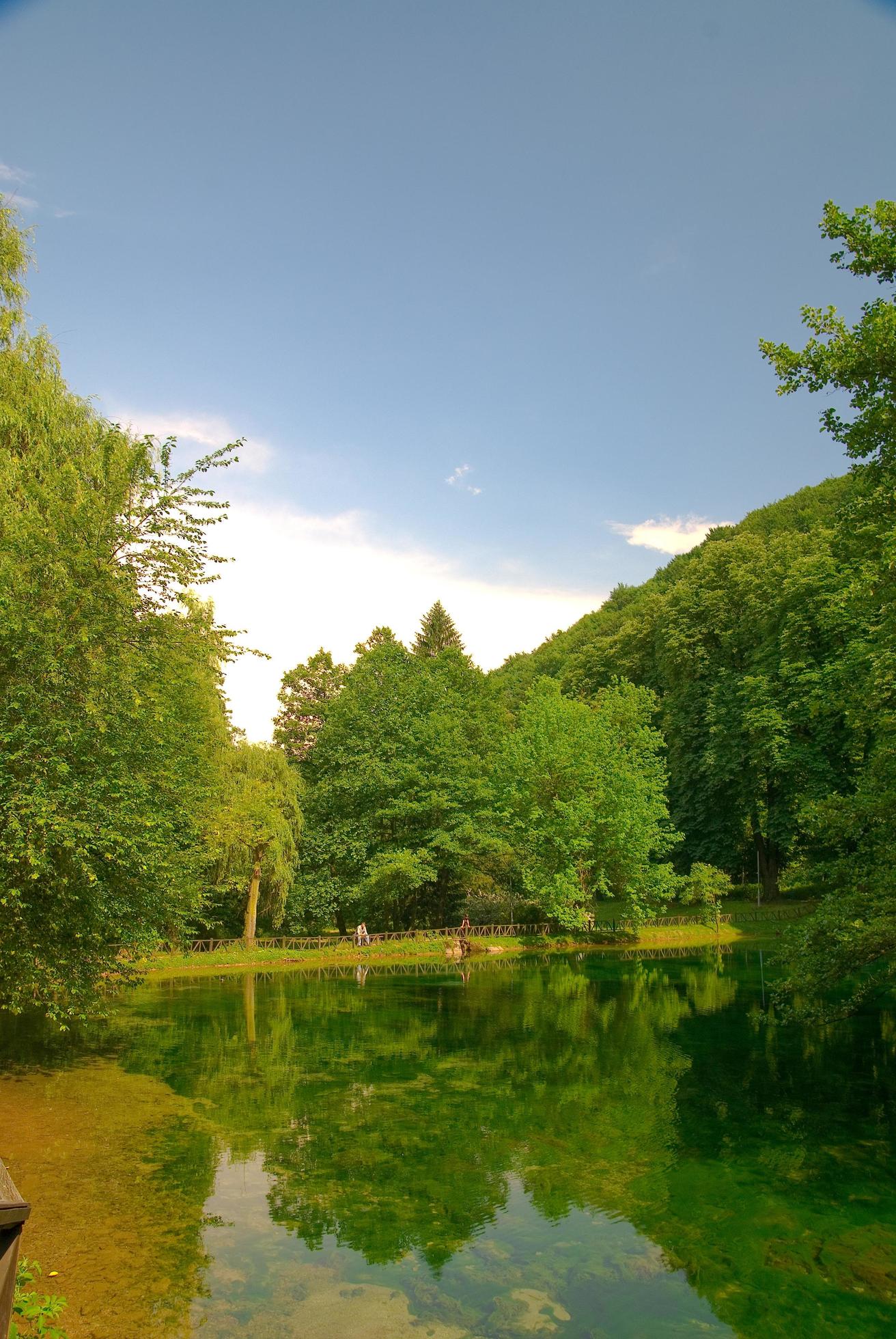 lake in pure nature Stock Free