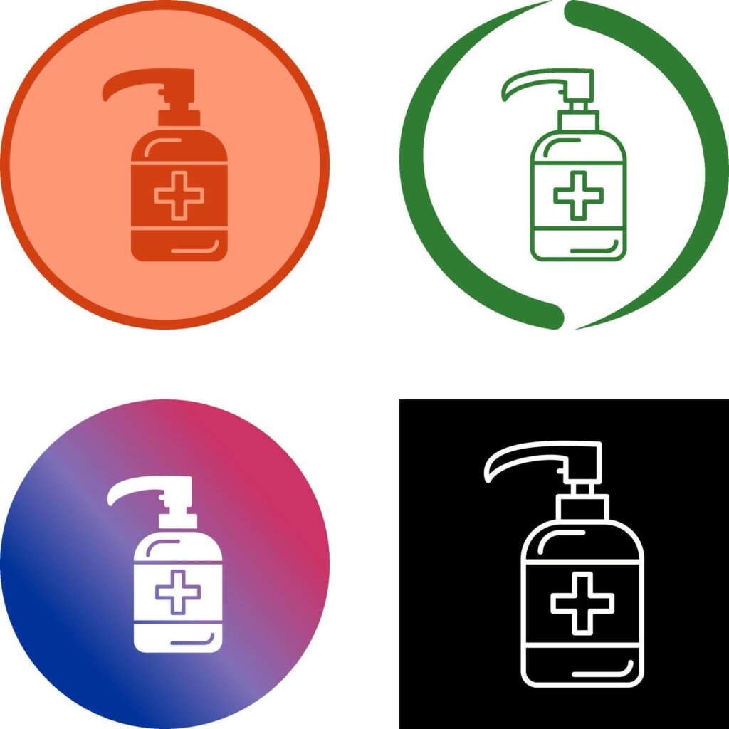 Sanitizer Icon Design Stock Free