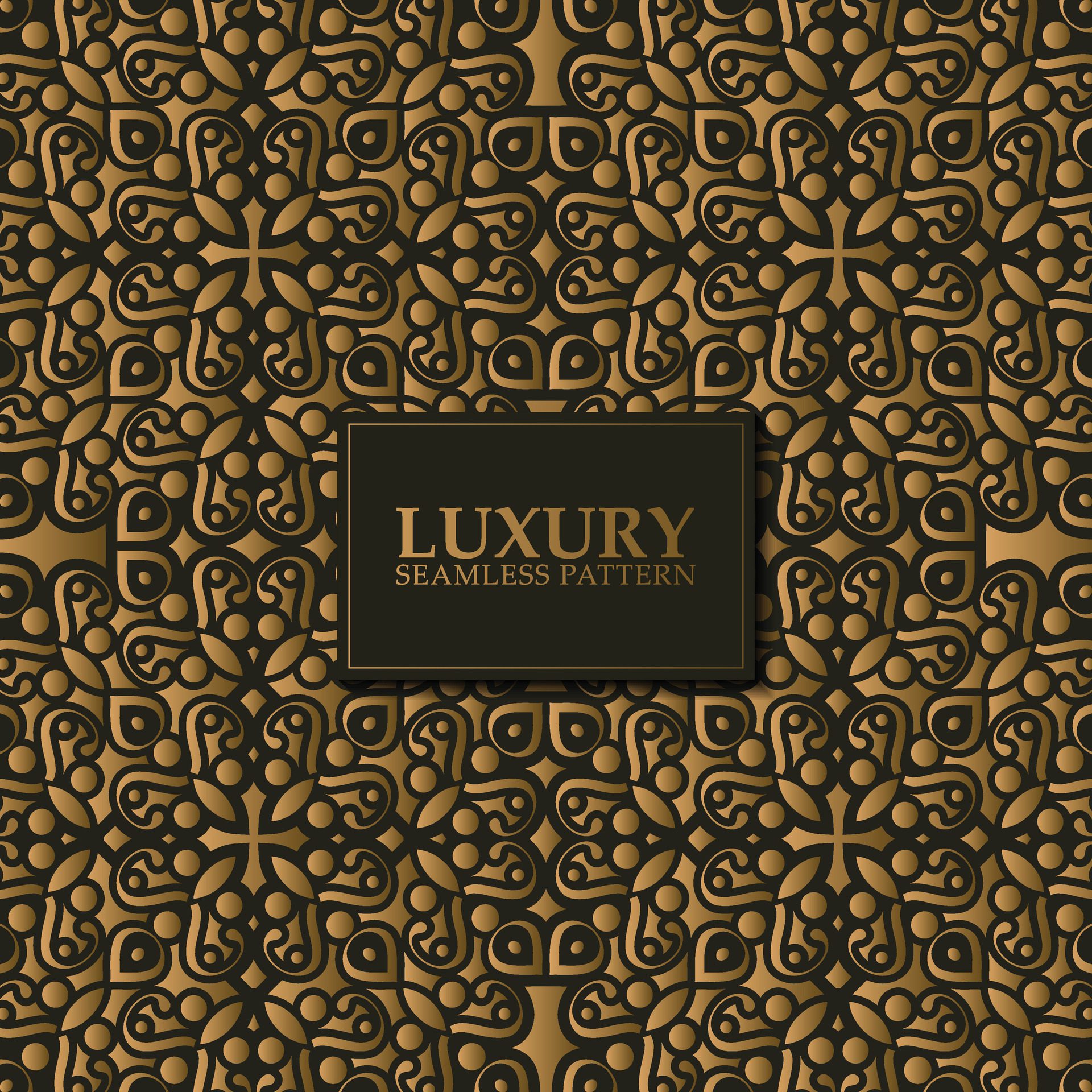 luxury dark seamless pattern background Free Vector and Free SVG