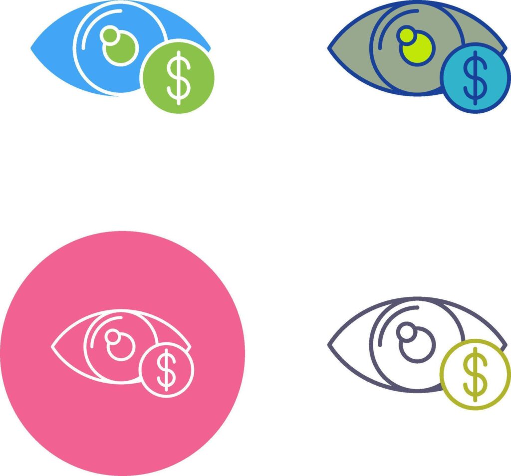 Eye Icon Design Stock Free