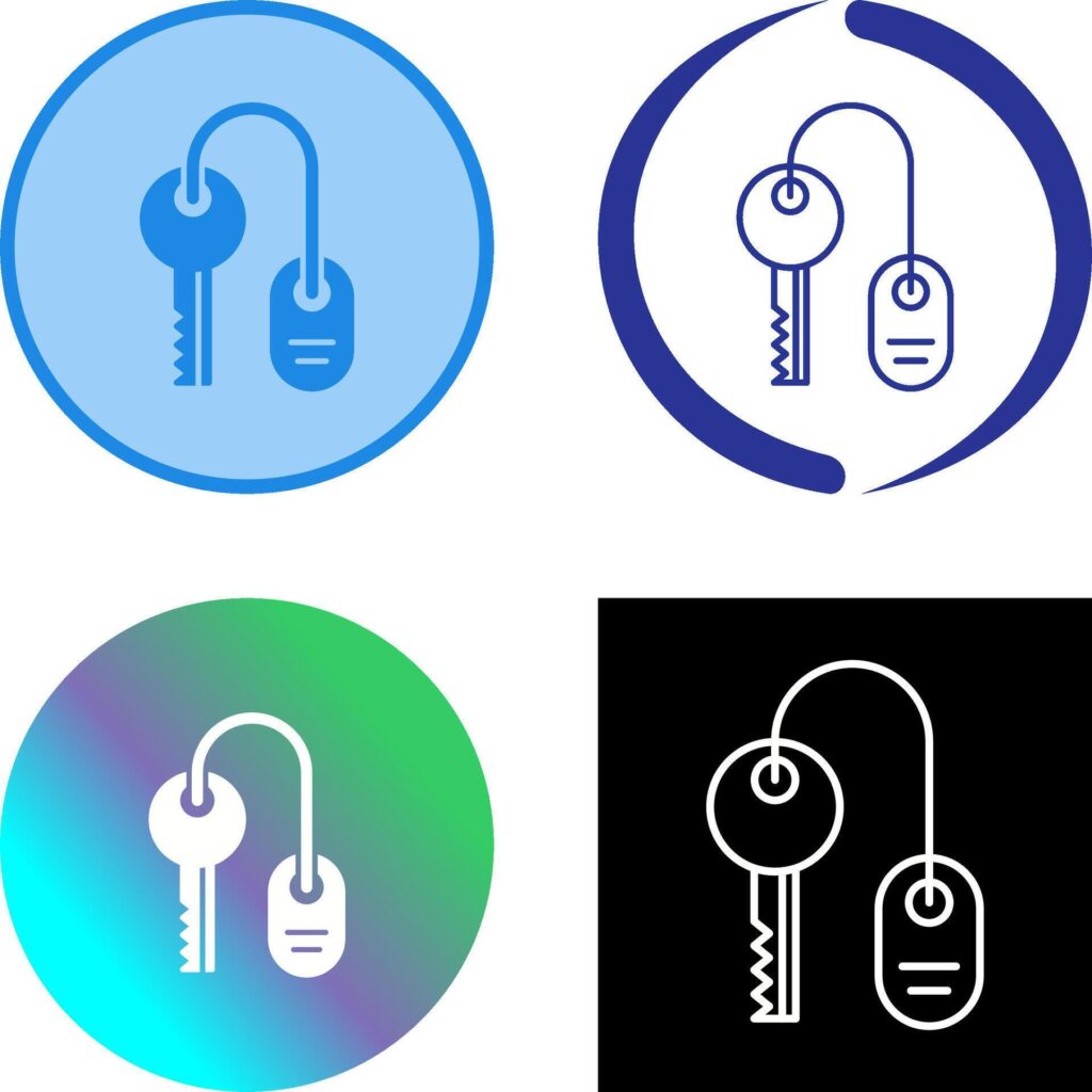 Room key Icon Design Stock Free