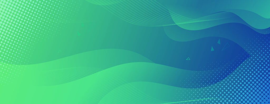 Abstract Green Fluid Wave Banner Template Free Vector