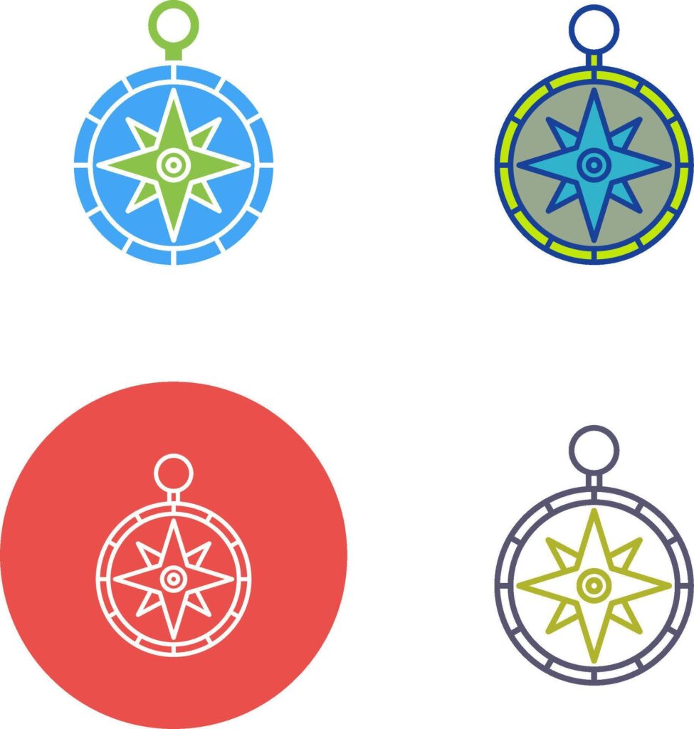 Compass Icon Design Stock Free