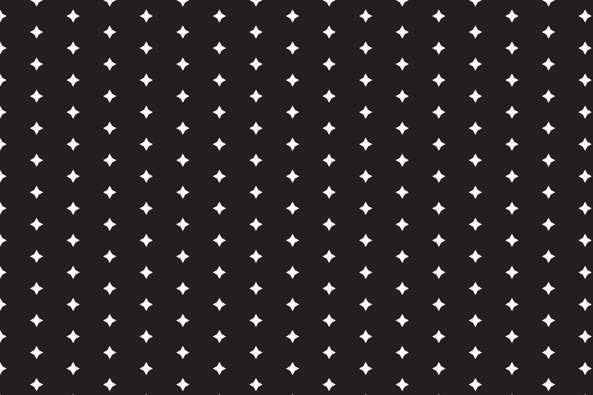 simple abstract white color small star pattern perfect for background wallpaper a black and white background with a pattern of white arrows Stock Free