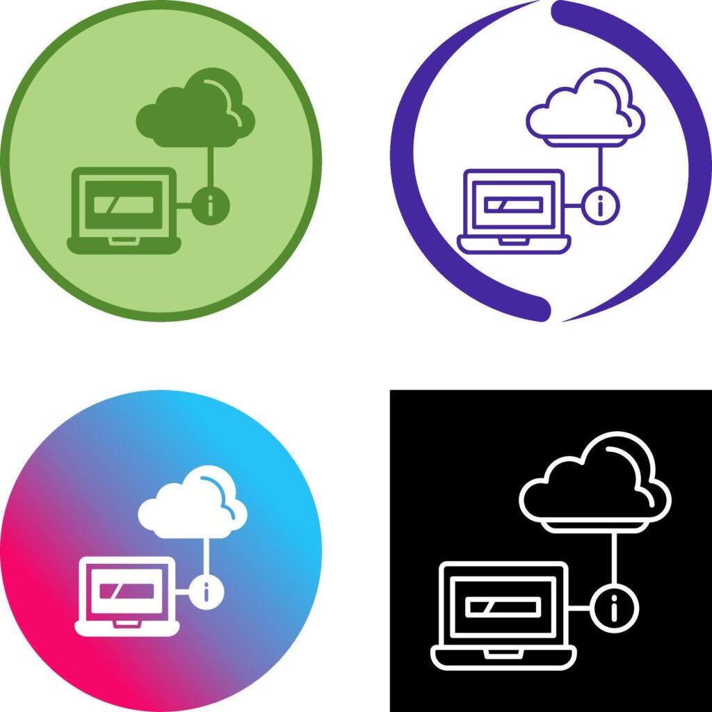 Laptop Icon Design Stock Free