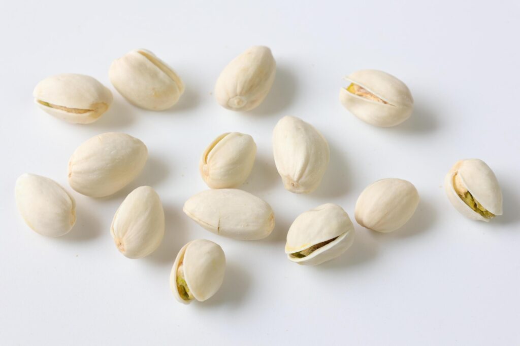 Pistachio nut isolated on white background Stock Free