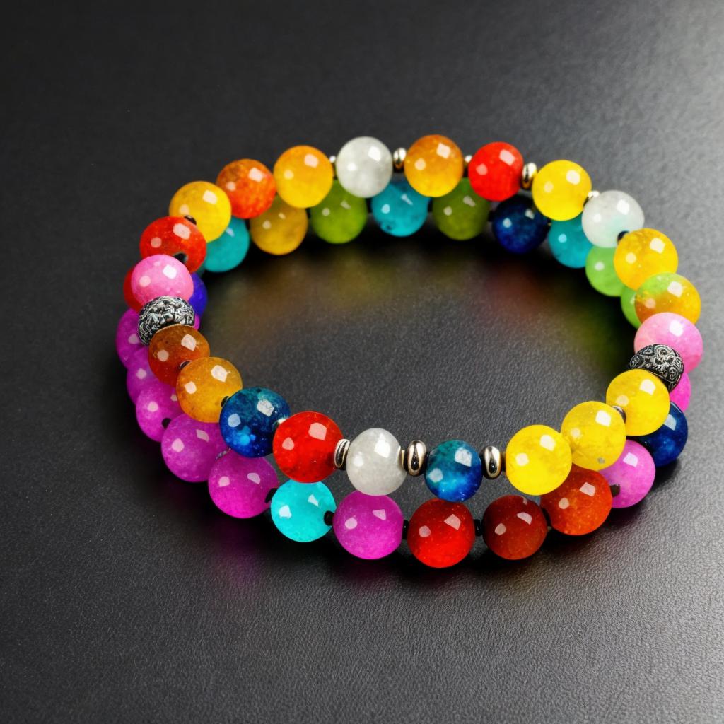 Uma pulseira colorida by by @ai_generated