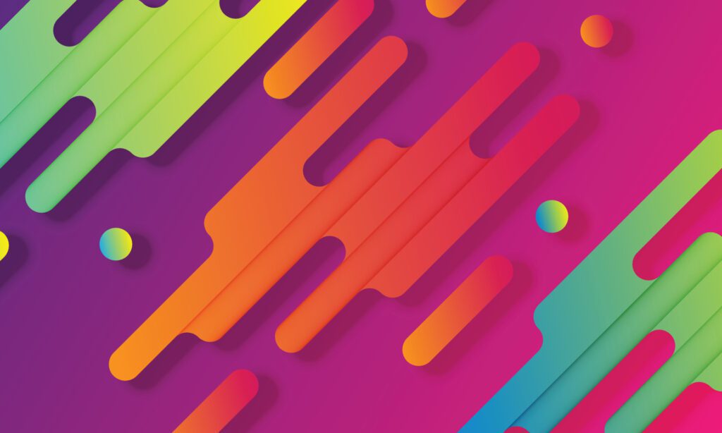 Colorful liquid abstract form background. Free Vector