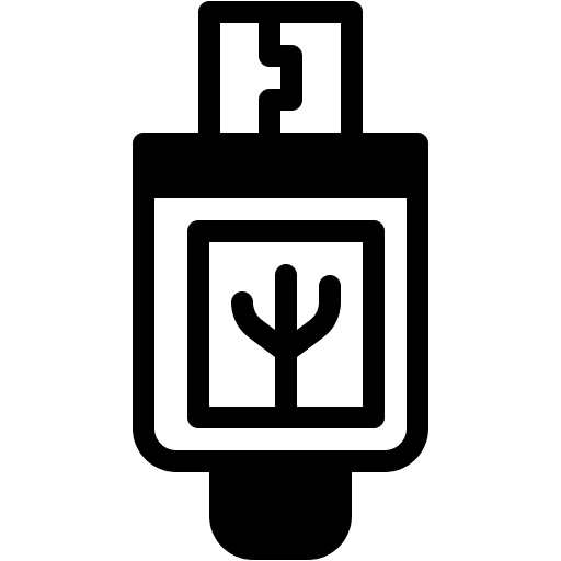 Usb, drive, pen icon